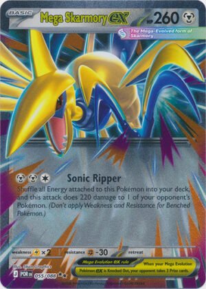 ME Perfect Order 055/088 Mega Skarmory ex (Half Art)