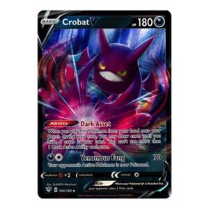 Darkness Ablaze 104/189 Crobat V (Half Art)