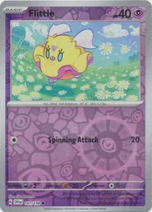 Scarlet & Violet (Base Set) 101/198 Flittle (Reverse Holo)