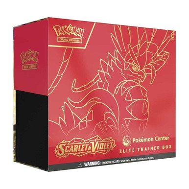 Scarlet and Violet (Base Set) Elite Trainer Box Koraidon POKEMON CENTER (Red)