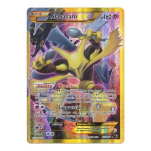 XY Fates Collide 125/124 Alakazam EX (Secret Rare)