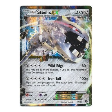 XY Steam Siege 67/114 Steelix EX (Half Art)