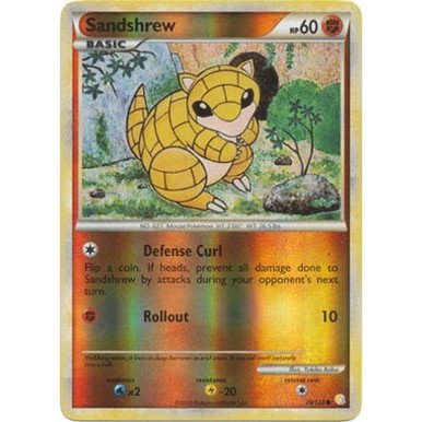 HeartGold & SoulSilver 79/123 Sanshrew (Reverse Holo)