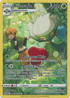 SWSH Lost Origin TG02/TG30 Roserade (Full Art)